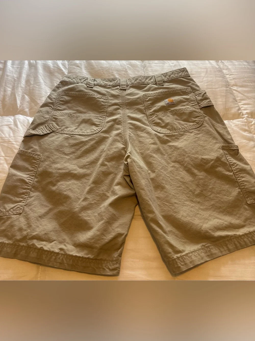 Carhartt Original Fit Tan Shorts Size 38